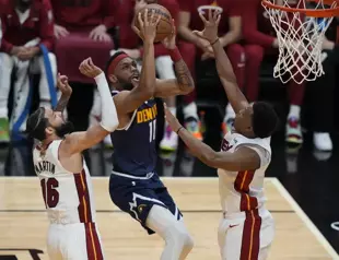 Nuggets move within one win of first NBA title