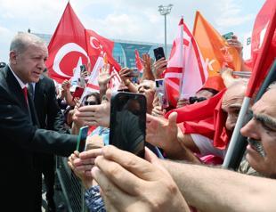 Erdoğan embarks on 1st foreign visit to Turkish Cyprus