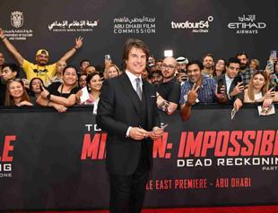 Tom Cruise premieres Mission Impossible in Abu Dhabi