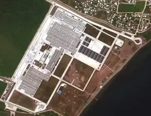 Observation satellite captures inaugural image