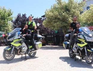 Motorcycle ambulances on duty across country