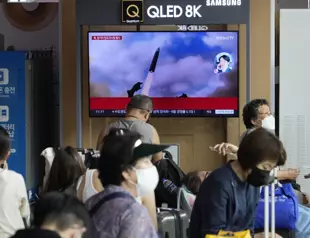 North Korea fires long-range ballistic missile