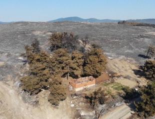 Raging wildfires under control in Çanakkale, Diyarbakır