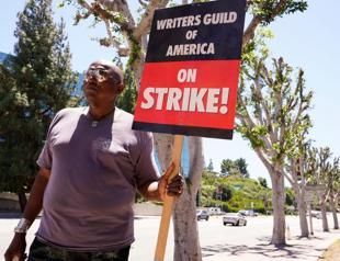 Trimmed trees flashpoint for striking Hollywood writers and actors