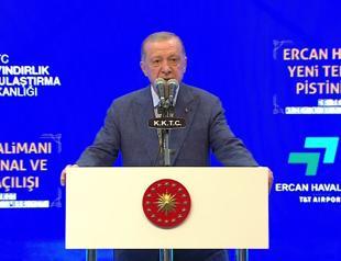 Erdoğan inaugurates Turkish Cyprus’ newly expanded airport