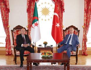 Erdoğan meets Algerian President Tebboune