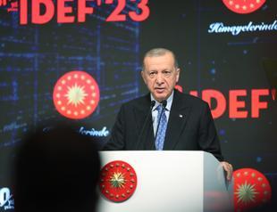 Erdoğan hails Turkish model in defense sector