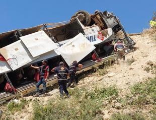 Bus accident in Kars leaves 7 dead, 22 injured