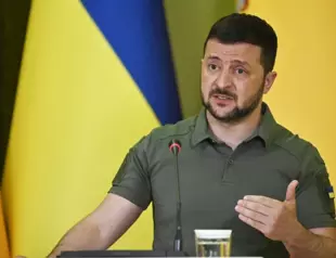 Russia strikes Ukraine blood center, aeronautics group: Zelensky