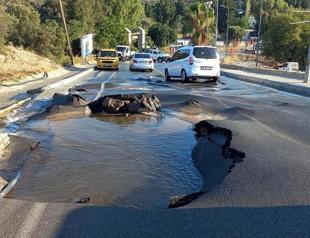 Ruptured water pipelines in Bodrum pose disease risk