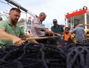 Fishermen cast lines as seasonal fishing ban ends