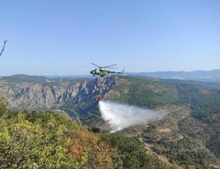 Teams deployed to Edirne border over fire in Bulgaria