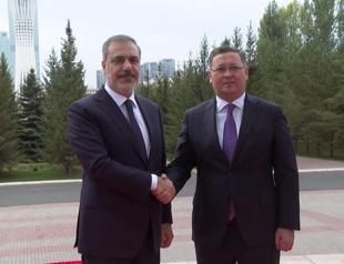 Turkish, Kazakh FMs discuss anti-terror efforts