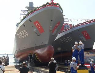 Türkiye launches two naval patrol ships in Istanbul