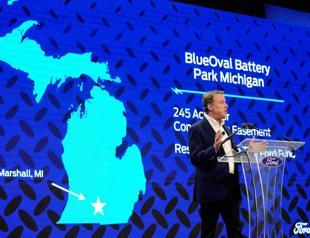 Ford pauses work on $3.5 bn battery plant