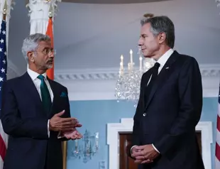 Blinken meets Indian foreign minister as row between India and Canada simmers