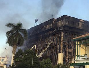 Fire erupts in police headquarters in Egypt, injuring at least 38 people