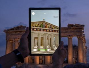 App shows ancient versions of Greek marvels
