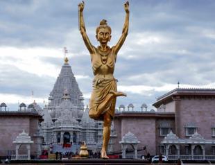 Largest Hindu temple outside India opens in New Jersey