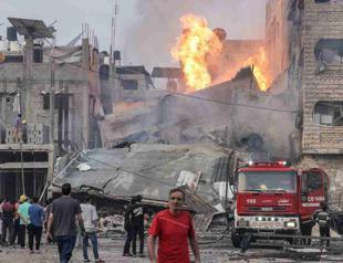 Israeli strikes demolish entire Gaza neighborhoods as sealed-off territory faces imminent blackout