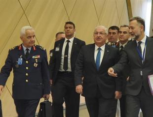 Defense minister joins NATO meeting in Brussels