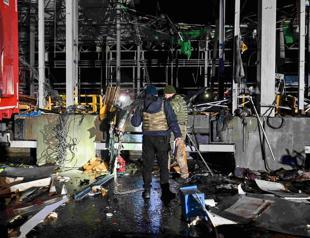 Russian strike on Ukraine mail depot kills six