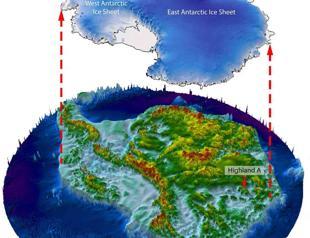 Frozen in time landscape discovered under Antarctic ice