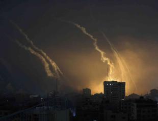 Gaza cut off from world after Israeli bombardment knocks out communications