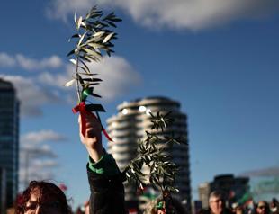 Hundreds of thousands stage Armistice Day pro-Palestinian rally in London