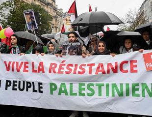 Pro-Palestinian demonstrators rally across Europe