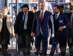 Turkish top diplomat in Brussels for talks with allies