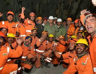 41 workers rescued after 17-day ordeal in collapsed road tunnel in India