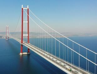 Çanakkale Bridge honored as project of year by prestigious magazine