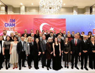 AmCham awards presented at a ceremony