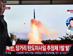 North Korea test fires long-range missile with US in range