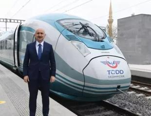 Super fast train sets route at 80 minutes