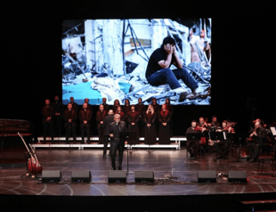 Concert held at AKM for Gaza