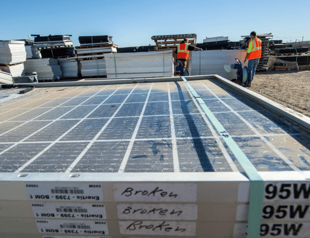 Urban mining offers green solution to old solar panels