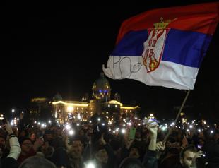 Russia says West trying to destabilise Serbia