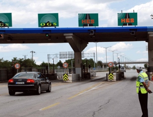 Free-flow tolling on TEM link roads in Istanbul