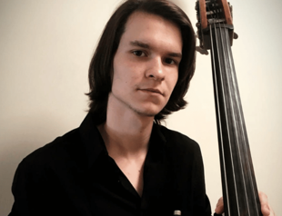 Turkish-Russian double bass player plays with top orchestra