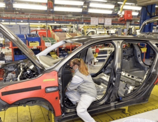 Vehicle production down in January