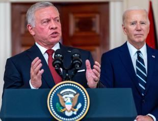 Jordan king urges lasting Gaza ceasefire in talks with Biden