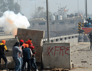 Indian farmers resume Delhi protest push after talks fail
