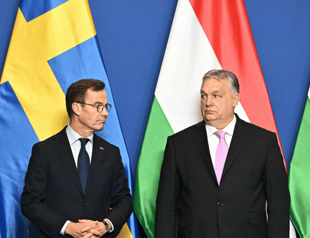 Swedish PM in Hungary ahead of crunch NATO ratification vote