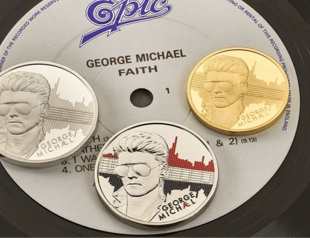George Michael coin unveiled by the Royal Mint