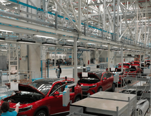 Auto industry’s production rises 19 percent in February