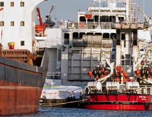 All cargo offloaded from the first aid ship to reach Gaza