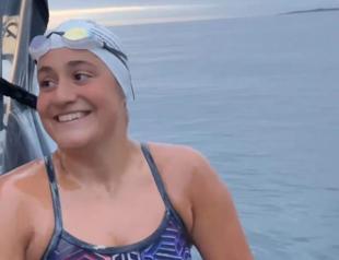 Turkish swimmer makes history with Cook Strait crossing