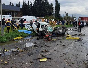 Traffic accident kills 6 in Hatay